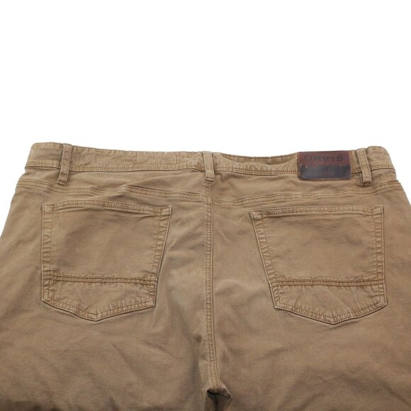 Orvis Midweight Cotton Duck Canvas Mens 41X30 Hunting Outdoor Pants Dark Khaki - Picture 4 of 14